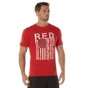 Rothco Athletic Fit R.E.D. Remember Everyone Deployed T-Shirt - Red, Medium - Rothco