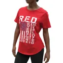 Rothco Womens R.E.D. Remember Everyone Deployed T-Shirt - Red, 2X-Large - Rothco