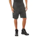 Rothco Midnight Camo Bdu Shorts - Midnight Black Camo, 3X-Large - Rothco