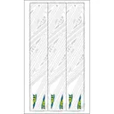 TAC Vanes Arrow Specific Wraps White Size B 4.625 13 pk. - TAC Vanes