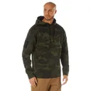 Rothco Concealed Carry Midnight Camo Hoodie - Midnight Woodland Camo, X-Large - Rothco