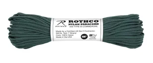 Rothco Nylon Paracord Type III 550 Lb - Hunter Green, 100 - Rothco