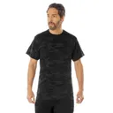Rothco Midnight Camo T-Shirt - Midnight Black Camo, X-Large - Rothco