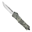 CobraTec Knives CTK-1 Large OTF Knife Drop Point, Army DigiCamo - LADCCTK-1LDNS - CobraTec Knives