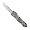 CobraTec Knives CTK-1 Large OTF Knife Drop Serrated Pont, Army DigiCamo - LADCCTK-1LDS - CobraTec Knives