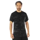 Rothco Midnight Camo Moisture Wicking T-Shirt - Midnight Black Camo, X-Large - Rothco