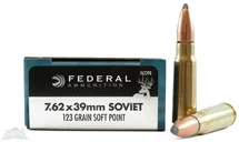 Federal 7.62x39mm 123gr SP RN Power-Shok Ammunition - 76239B - Federal Premium