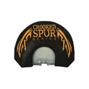 FoxPro Crooked Spur Black V-Cut Turkey Mouth Game Call, Black - FOXPRO