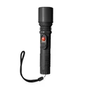 Guard Dog Inferno 1.50" x 7.20" Rechargeable Stun Gun w/Flashlight, Black - Guard Dog