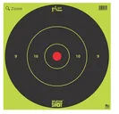 Pro-Shot Splatter Shot 12" Green Bull's-Eye Target - Tag Paper - 5 Pack - 12B-Green-TG-5 - Pro-Shot