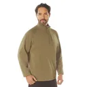 Rothco Grid Fleece Pullover - Coyote Brown, 3X-Large - Rothco
