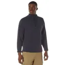 Rothco Grid Fleece Pullover - Midnight Navy Blue, 3X-Large - Rothco