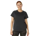 Rothco Womens Essential Moisture Wicking Raglan Sleeve T-Shirt - Black, X-Large - Rothco