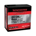 Winchester Ammunition .243 Winchester 80 gr Reloading Bullets  PSP 100rds - WB243SP80X - Winchester