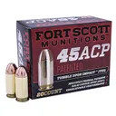 Fort Scott Munitions Self Defense Tumble Upon Impact .45 ACP 180 gr Ammo SCS - 20rds - 450180SCV - Fort Scott Munitions