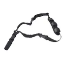 Rukx Gear Tactical Single Point Bungee Sling -Tactical Black for Comfort and Control - ATICT1PSB - American Tactical