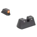 Mepro Hyper-Bright Night Sight Front/Rear, Orange/Green - 477773131 - Meprolight