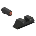 Mepro Hyper-Bright Night Sight Front/Rear, Yellow/Green - 465003121 - Meprolight