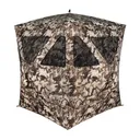 Muddy 55" x 55" x 66" Hub Ground Blind, Veil Camouflage - Muddy Outdoors