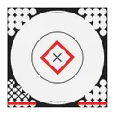 Birchwood Casey Reactive Open-Sight Targets - Black/Red (5-Pack) - 34195 - Birchwood Casey