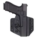 C&G Holsters Covert S&W M&P Shield 9/40 Kydex OWB Holster Right, Black - 566100 - C&G Holsters