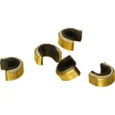 Saunders Brass Nok Set Hunter Black 12-14 Strand 1000 pk. - Saunders Archery