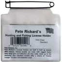 Rickards Hunting License Holder Clear - Pete Rickard