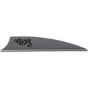 Bohning X3 Vanes Silver 2.25 in. 100 pk. - Bohning