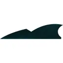 Gateway Batwing Feathers Black 2 in. LW 50 pk. - Gateway