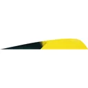 Gateway Parabolic Feathers Kuro Flo Yellow 4 in. LW 50 pk. - Gateway