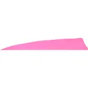 Gateway Shield Cut Feathers Flo Pink 4 in. LW 50 pk. - Gateway