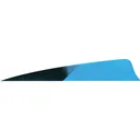 Gateway Shield Cut Feathers Kuro Blue 4 in. LW 50 pk. - Gateway