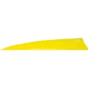 Gateway Shield Cut Feathers Sun Yellow 4 in. LW 50 pk. - Gateway