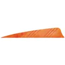 Gateway Shield Cut Feathers Tre White/Orange 4 in. RW 50 pk. - Gateway