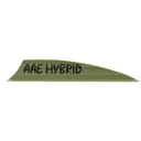 AAE Hybrid 2.0 Vanes OD Green 1.95 in. 100 pk. - Arizona Archery Enterprises