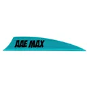 AAE Pro Max Vanes Teal 1.7 in. 100 pk. - Arizona Archery Enterprises