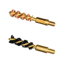Otis .17 HMR/.177 Cal Bronze/Nylon 2-Pack Bore Brush #5-40 - High-Quality Bore Brushes - FG317NB - Otis Technology