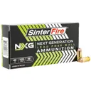 SinterFire Next Generation .40 S&W 125 gr Ammo Lead-Free Ball - 50rds - SF40125NXG - Sinterfire