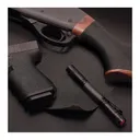 DIY Grip Enhancement - Hogue Wrapter Universal Adhesive Grip in Sleek Black - 17079 - Hogue