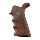 Hogue OverMolded Beavertail Grip for AR-15/M16, Red Lava - 15421 - Hogue