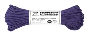 Rothco Nylon Paracord Type III 550 Lb - Purple, 100 - Rothco