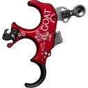 Tru Ball GOAT 3 Finger Red/QuickSilver Medium - TRU Ball