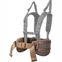 Latitude Back Straps Treestand Belt Gray - Latitude Outdoors