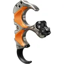 Tru Ball Aileron HBC Flex Release Orange/Quick Silver Brass 3 Finger Medium - TRU Ball
