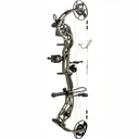 Bear Alaskan Pro RTH Package Olive 60 lbs. LH - Bear Archery