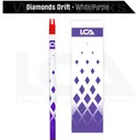 Last Chance WrapWorks Stock Diamonds Drift White/Purple Precision Flex L-Series - Last Chance