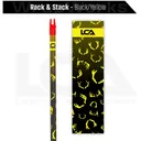 Last Chance WrapWorks Stock Rack & Stack Black/Yellow Precision Fixed Standard - Last Chance