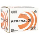 Federal Champion .45 ACP 230 gr Ammo FMJ - 300rds - C45230A300 - Federal Premium