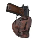 1791 Gunleather 3-Way Glock 17/H&K VP9/MP9 Leather IWB/OWB Holster Ambi 05, Vintage - 3WH5VTGA - 1791 Gunleather
