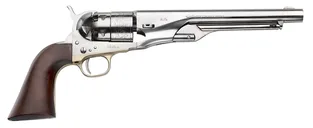 Pietta 1860 Army Old Silver .44 Cal 8" 6rd Revolver, Old Silver - PF60OS448 - Pietta